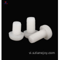 Vít máy nhựa nylon trắng M8 M10